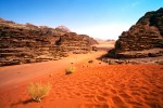 grande deserto de wadi rum