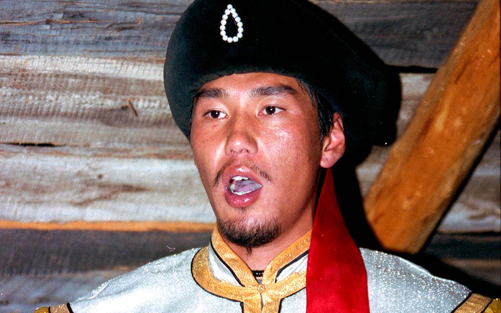 cantor de musica gutural mongol
