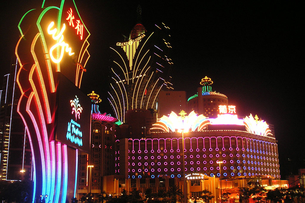 Casino Lisboa em Macau.