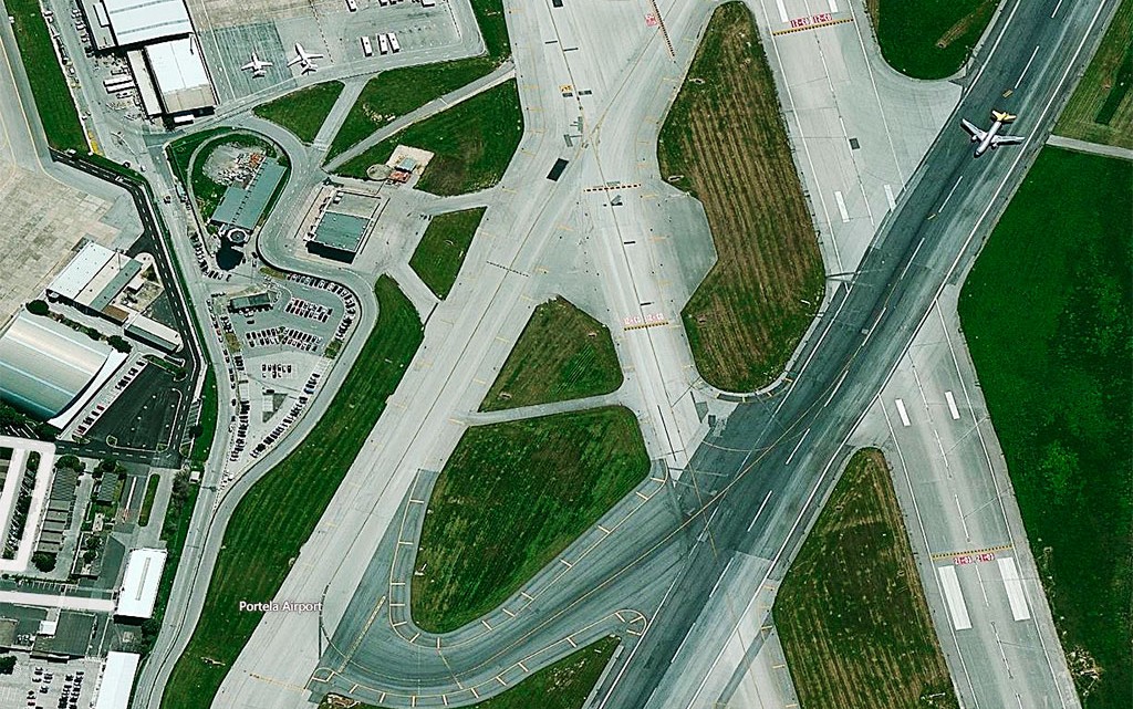 pista principal do aeroporto de Lisboa