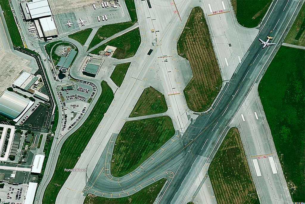 pista principal do aeroporto de Lisboa