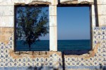 janelas com vista para o mar na ilha de Moçambique