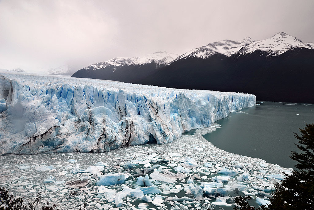 Rotura do glaciar Perito Moreno