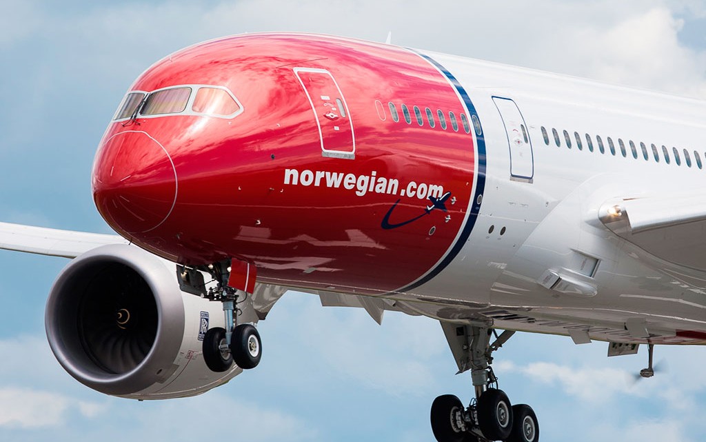 norwegian boeing 787 dreamliner