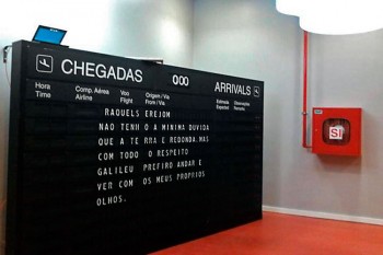 Madeira story Generator no aeroporto do Funchal.