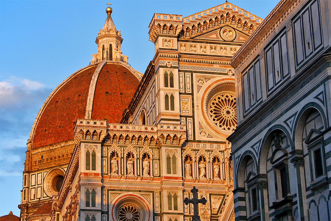 Duomo e Baptistério em Florença