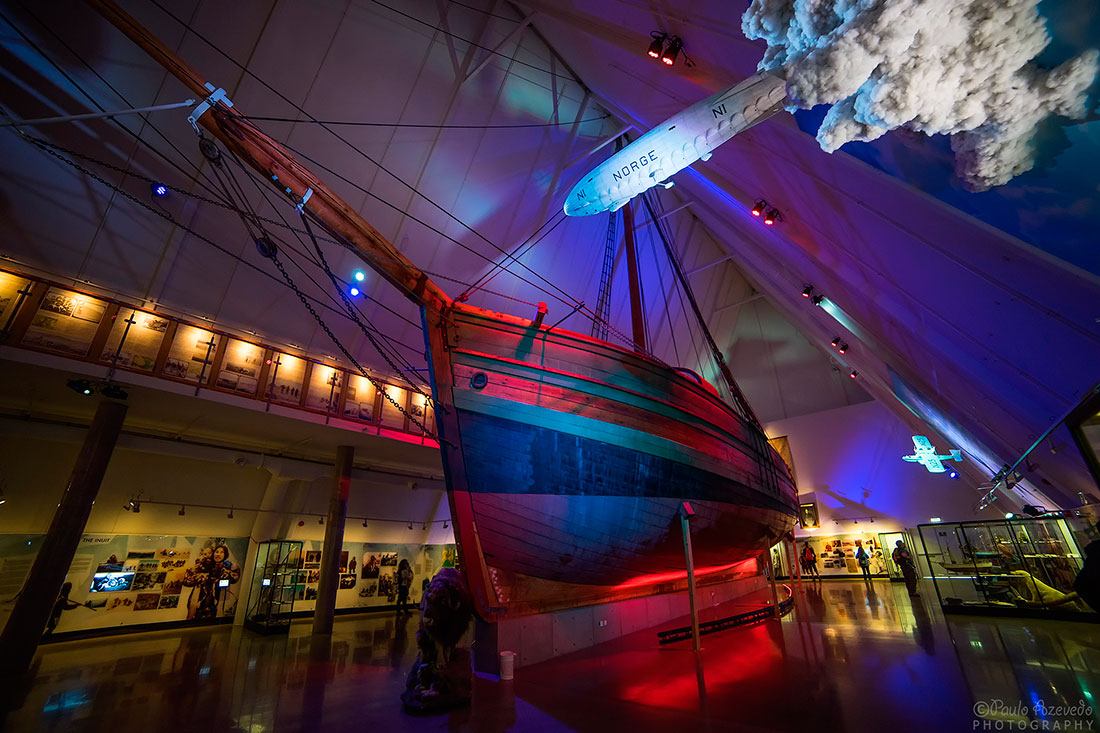 navio no museu fram em Oslo