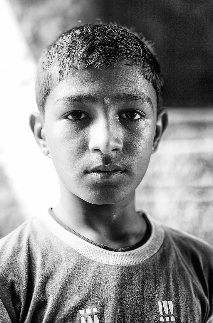 rapaz indiano em jaisalmer