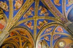 Frescos no tecto da igreja de Santa Maria Sopra Minerva, em Roma.