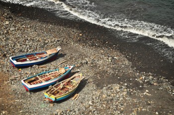 Barcos de Pesca em Santo Antão