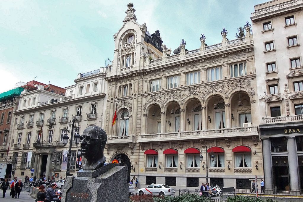 Edificio do Casino Madrid