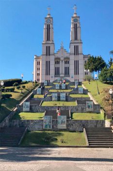 Igreja Matriz do Puríssimo Coração de Maria, em São bento do Sul.